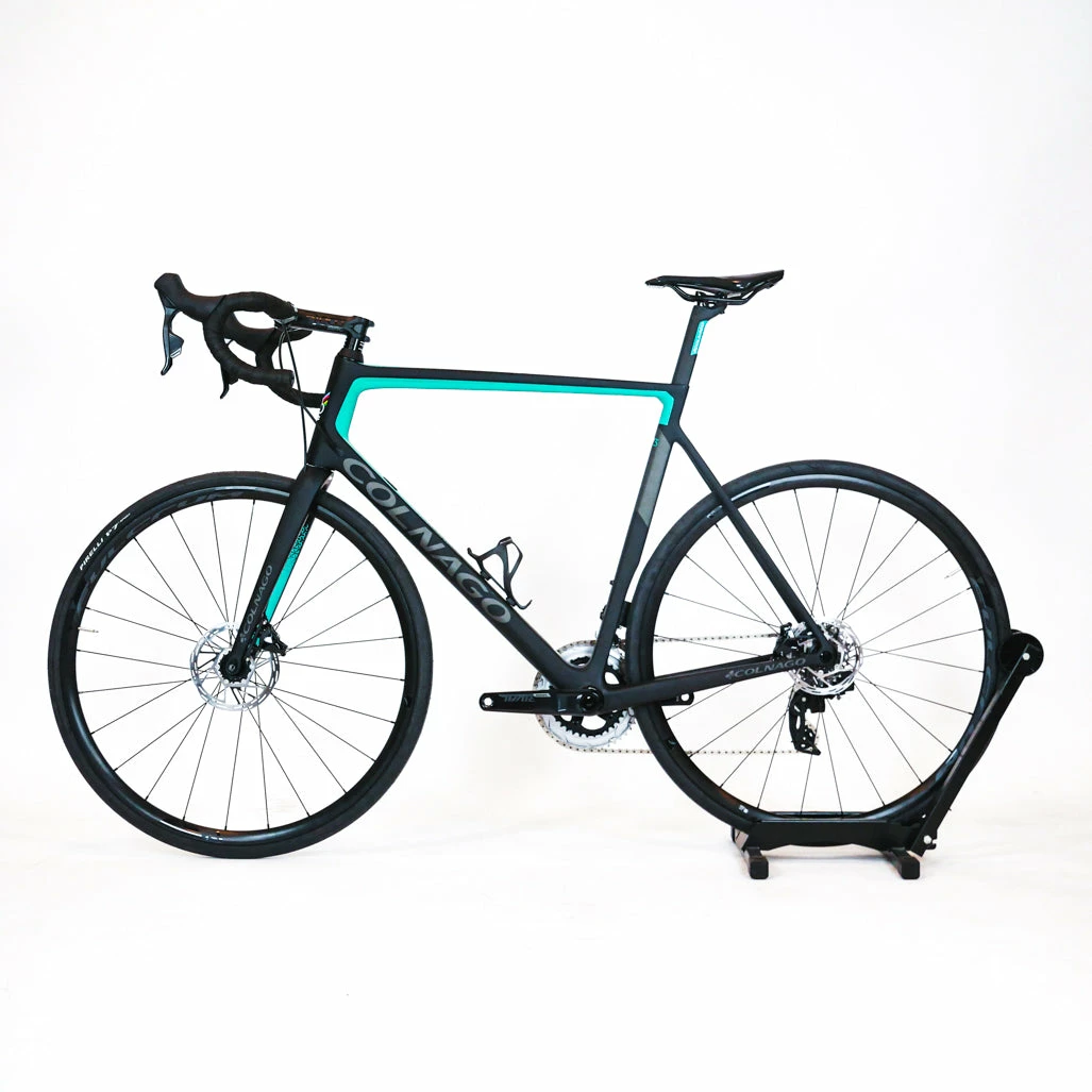 Colnago V3 Disc - 58s - SRAM Rival AXS - Black/Turqouise 3 Colnago V3 Disc - 58s - SRAM Rival AXS - Black/Turqouise - Billede 3