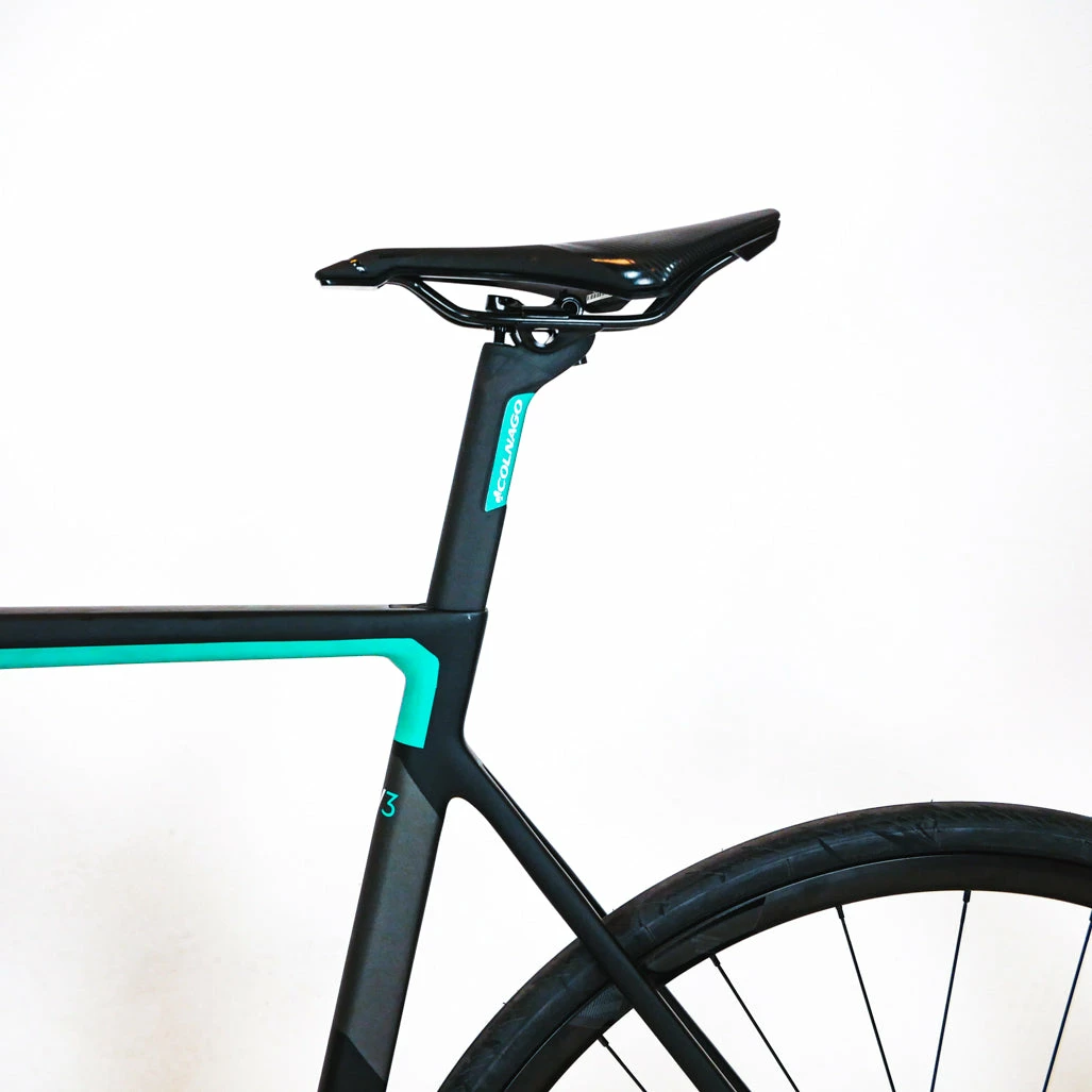 Colnago V3 Disc - 58s - SRAM Rival AXS - Black/Turqouise 7 Colnago V3 Disc - 58s - SRAM Rival AXS - Black/Turqouise - Billede 7