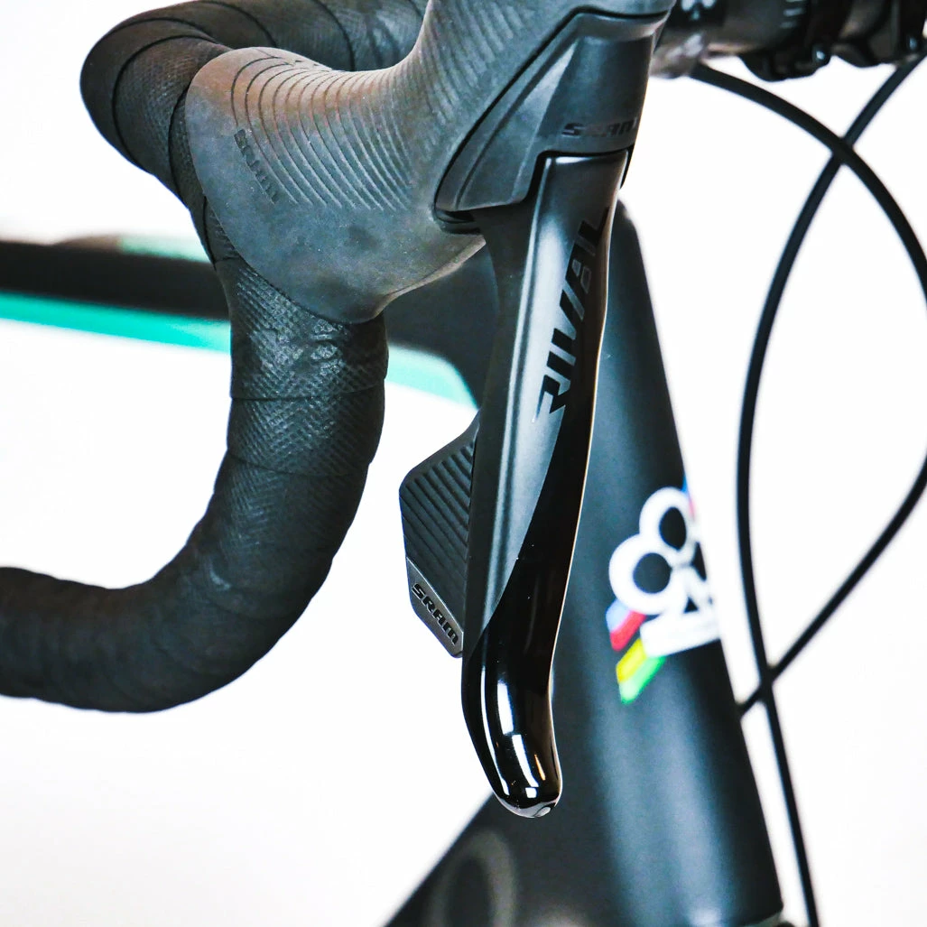 Colnago V3 Disc - 58s - SRAM Rival AXS - Black/Turqouise 13 Colnago V3 Disc - 58s - SRAM Rival AXS - Black/Turqouise - Billede 13