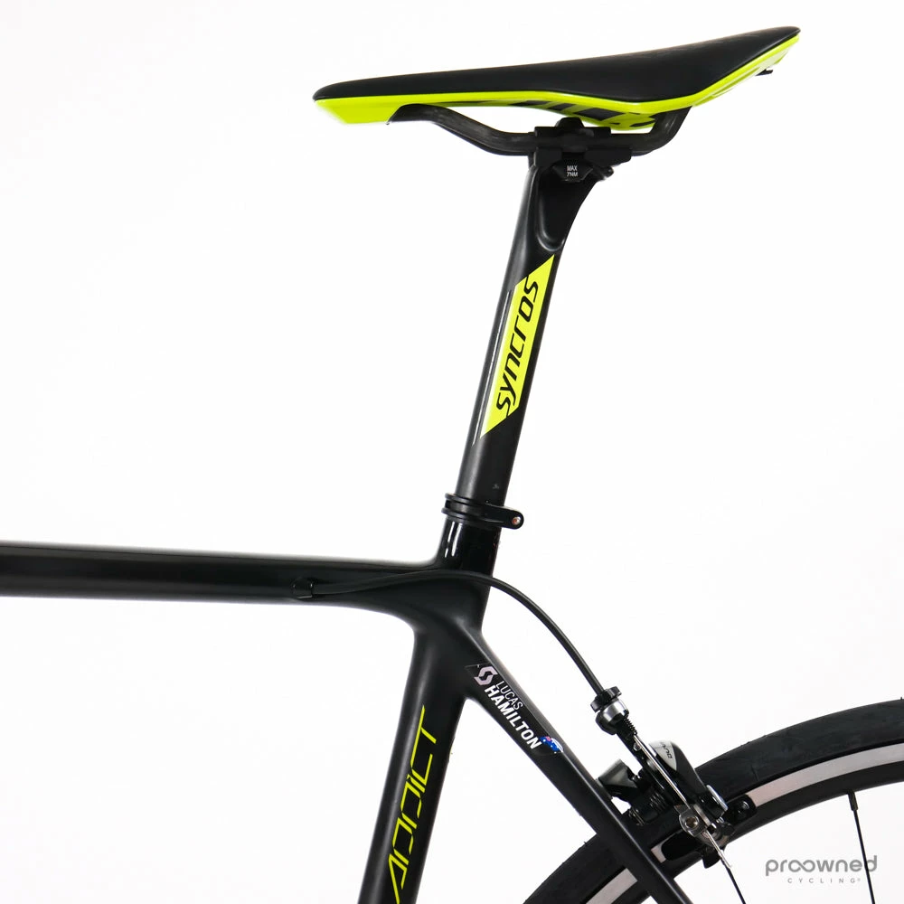 Scott Addict RC Pro - M/56 - L. Hamilton - Dura-Ace Di2 - Mitchelton-Scott 4 Scott Addict RC Pro - M/56 - L. Hamilton - Dura-Ace Di2 - Mitchelton-Scott - Billede 4