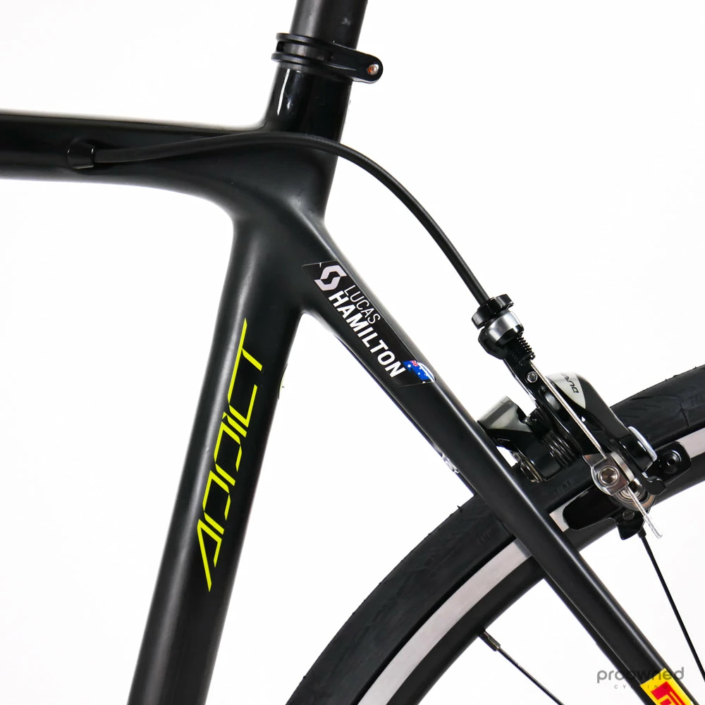 Scott Addict RC Pro - M/56 - L. Hamilton - Dura-Ace Di2 - Mitchelton-Scott 5 Scott Addict RC Pro - M/56 - L. Hamilton - Dura-Ace Di2 - Mitchelton-Scott - Billede 5