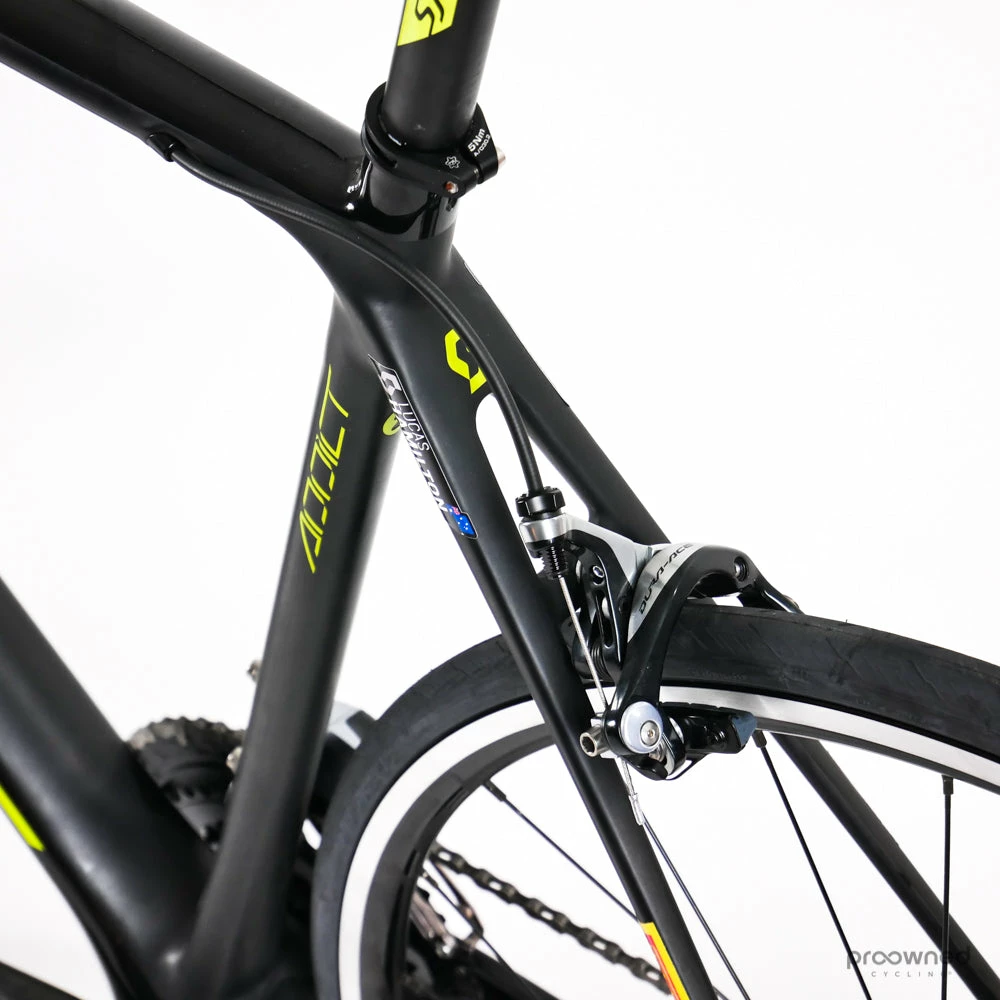 Scott Addict RC Pro - M/56 - L. Hamilton - Dura-Ace Di2 - Mitchelton-Scott 6 Scott Addict RC Pro - M/56 - L. Hamilton - Dura-Ace Di2 - Mitchelton-Scott - Billede 6