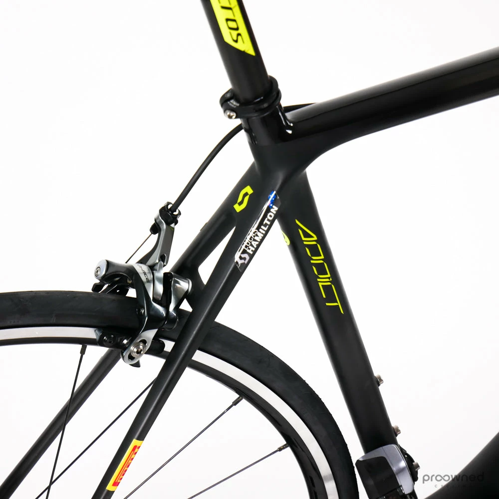 Scott Addict RC Pro - M/56 - L. Hamilton - Dura-Ace Di2 - Mitchelton-Scott 28 Scott Addict RC Pro - M/56 - L. Hamilton - Dura-Ace Di2 - Mitchelton-Scott - Billede 28