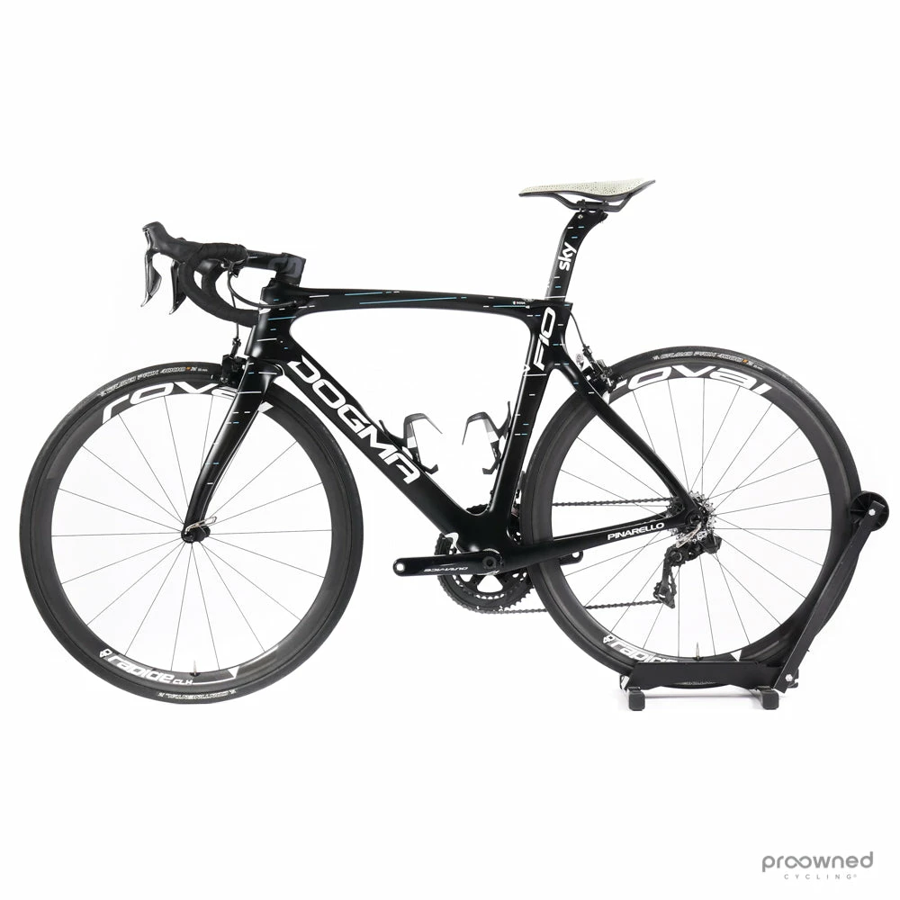 Pinarello Dogma F10 - 53 - Carbon Road Bike - Dura Ace Di2 - Team Sky 2 Pinarello Dogma F10 - 53 - Carbon Road Bike - Dura Ace Di2 - Team Sky - Billede 2