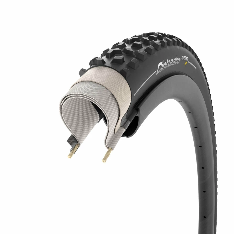 Pirelli Cinturato Cross M Tire - Black - 700x33c 2 Pirelli Cinturato Cross M Tire - Black - 700x33c - Billede 2